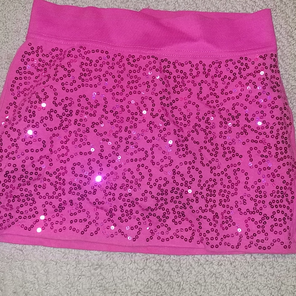 Girls Justice Sequined Skirt 8